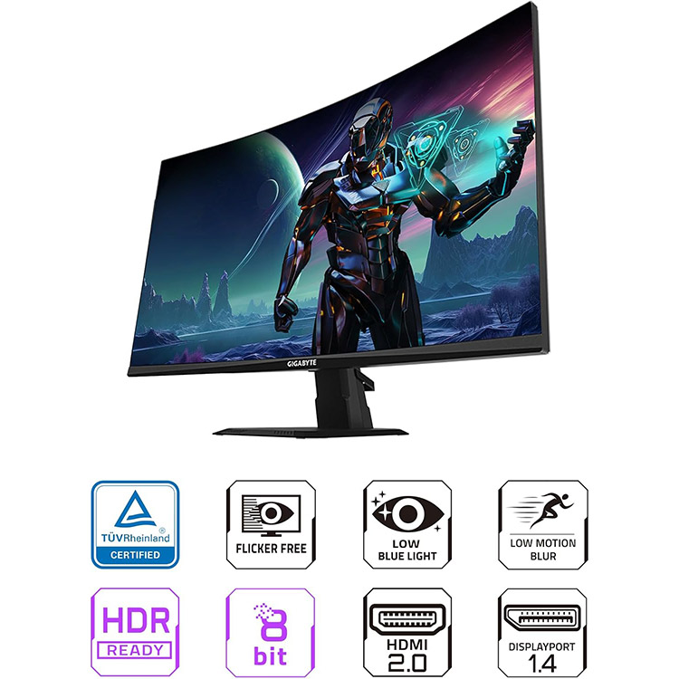 خرید مانیتور Gigabyte GS27FC - کیفیت Full-HD - سایز ۲۷ اینچ